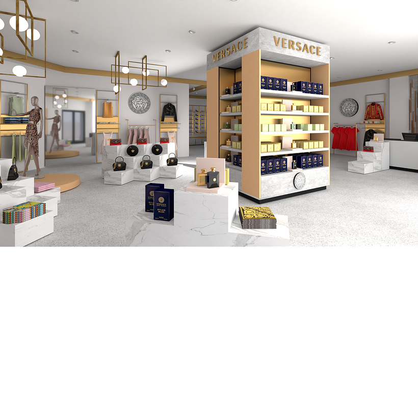 My project in Creation of Interior Design Projects on SketchUp course 4
