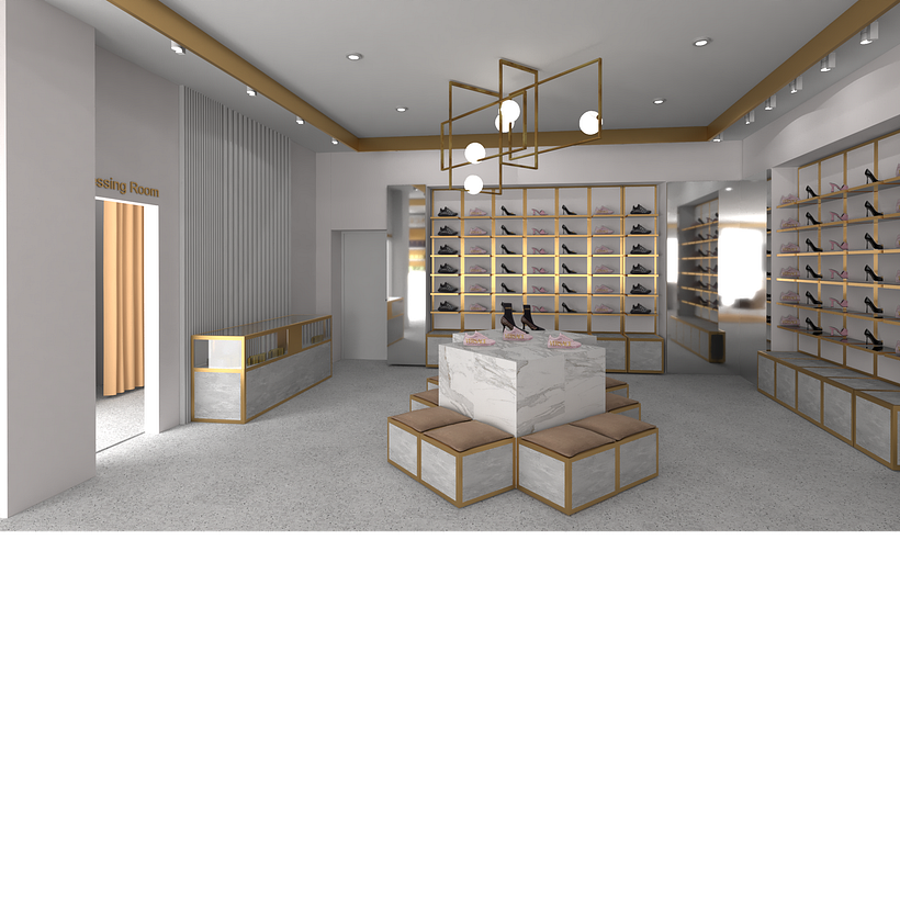 My project in Creation of Interior Design Projects on SketchUp course 7