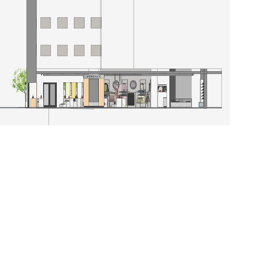 My project in Creation of Interior Design Projects on SketchUp course 8