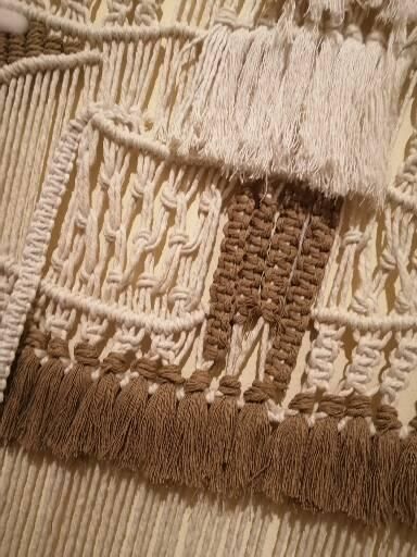 Mi Proyecto del curso: Introducción al macramé: creación de un tapiz decorativo 1