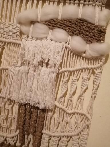 Mi Proyecto del curso: Introducción al macramé: creación de un tapiz decorativo 3