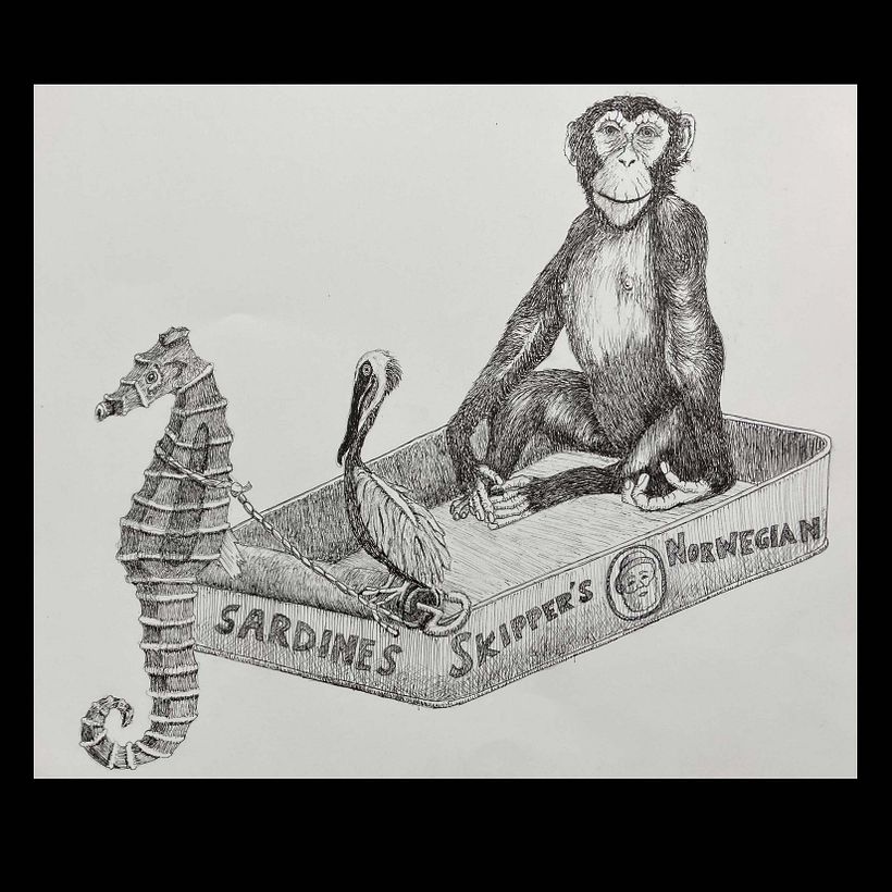 My project in Surrealistic Fineliner Illustration course 1