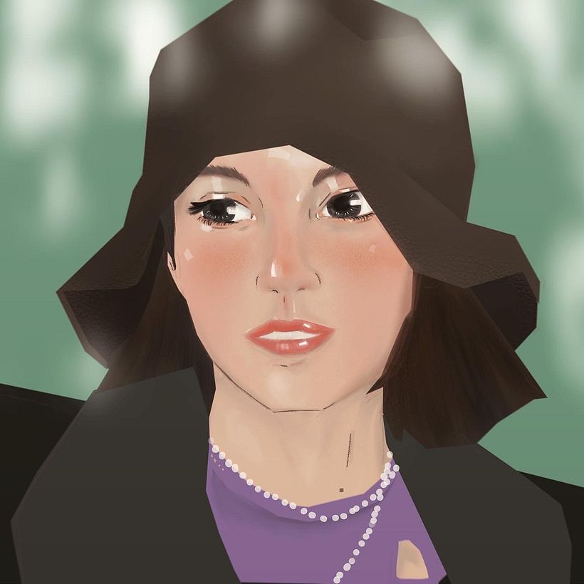 My project in Creative Portrait Illustration with Procreate course 3