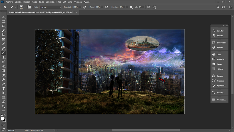 Mi Proyecto del curso: Iniciación al concept art: diseñando el futuro 7