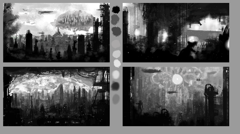 Mi Proyecto del curso: Iniciación al concept art: diseñando el futuro 1