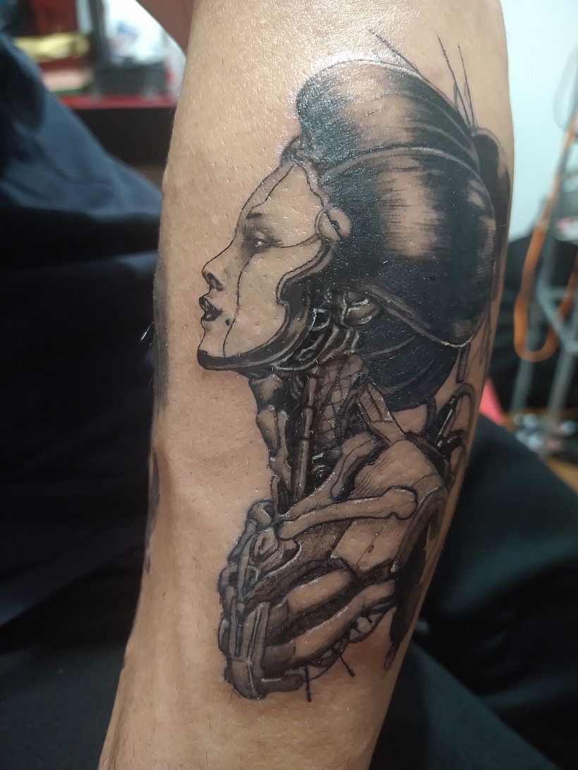 Meu projeto do curso: Técnicas de tatuagem blackwork com fine line 1