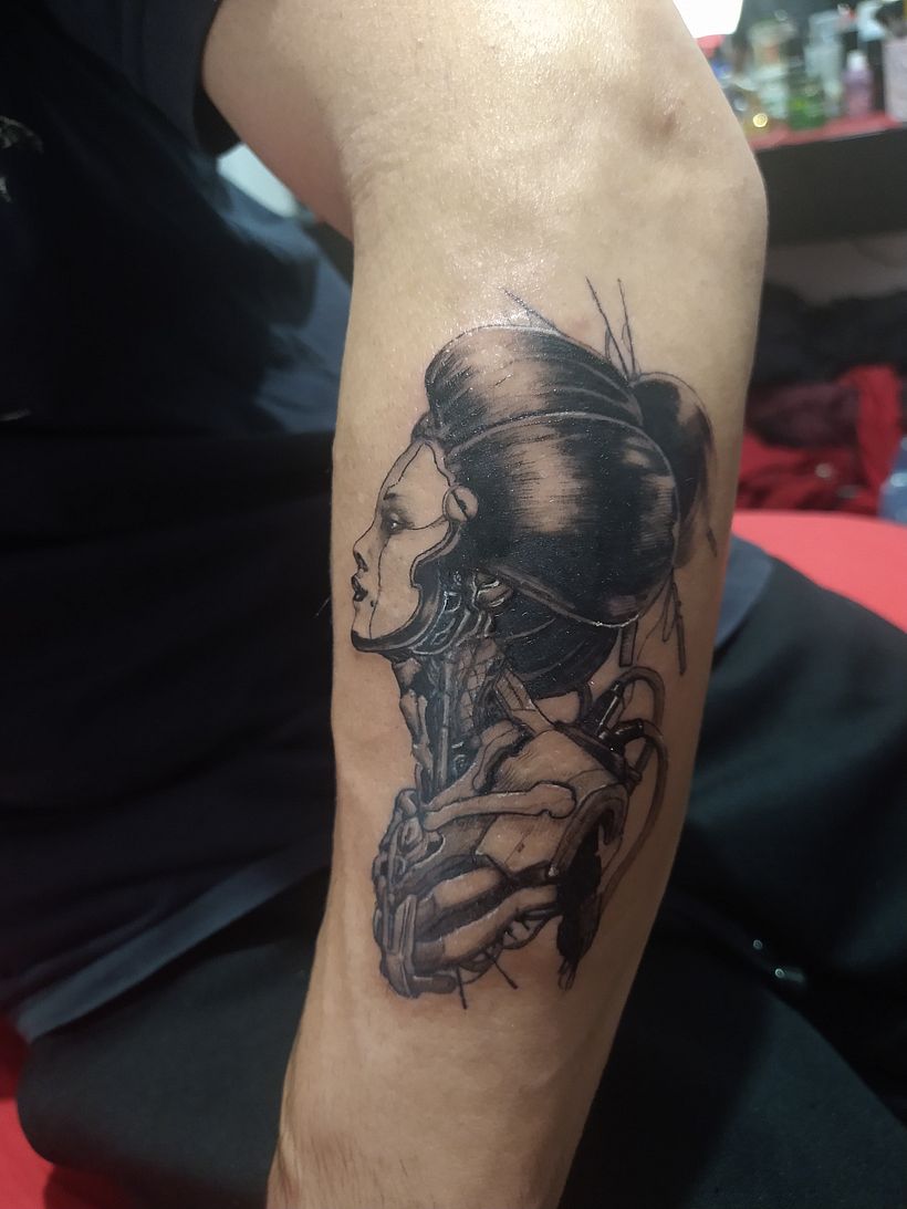 Meu projeto do curso: Técnicas de tatuagem blackwork com fine line 2
