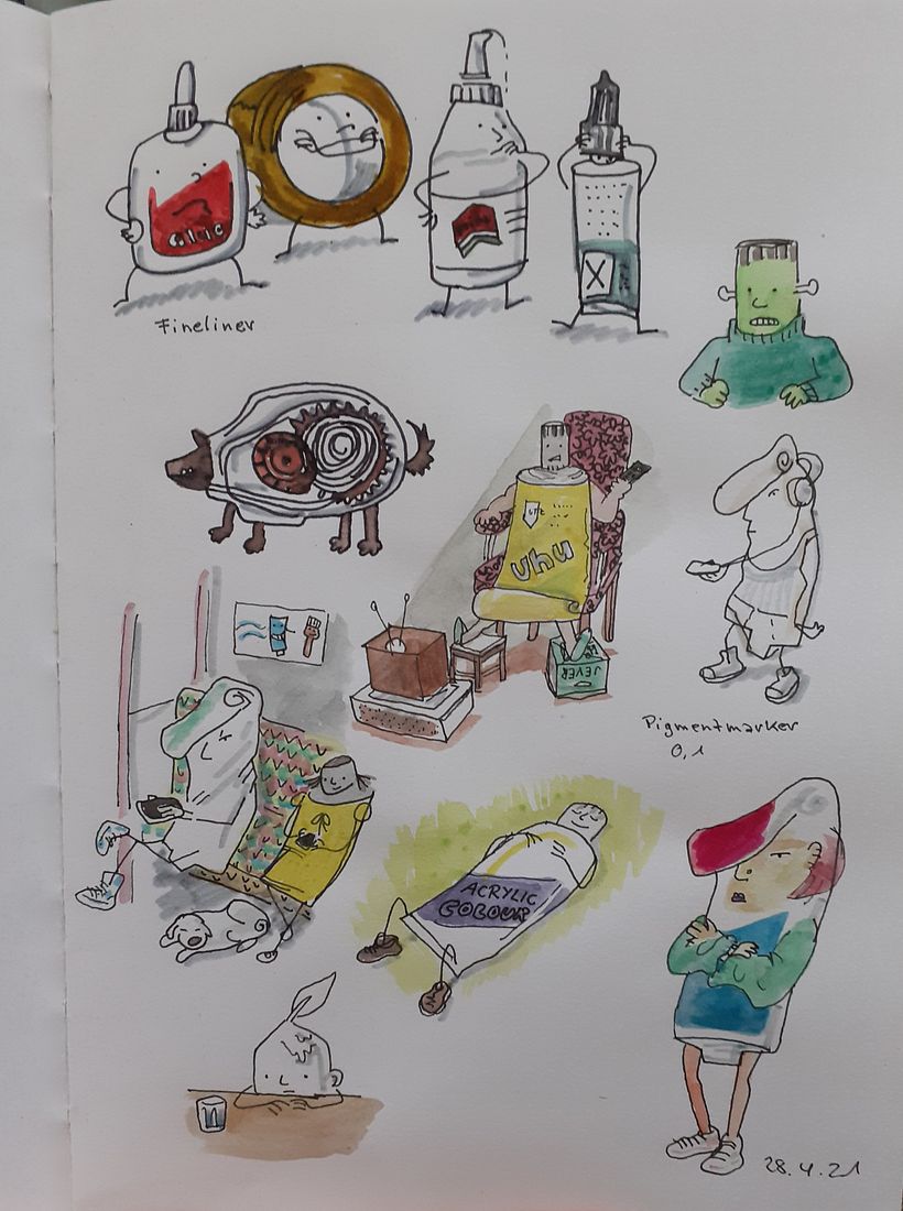 Alltagsgegenstände als Personen