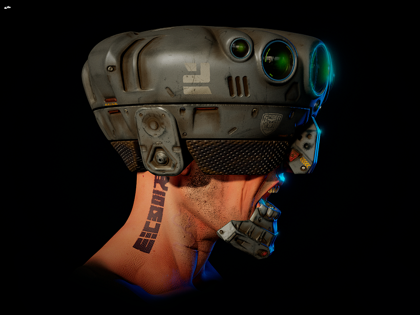 Spider Vision Helmet SPV2 3