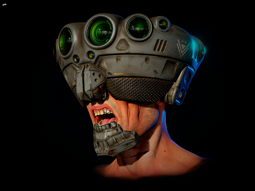 Spider Vision Helmet SPV2 3
