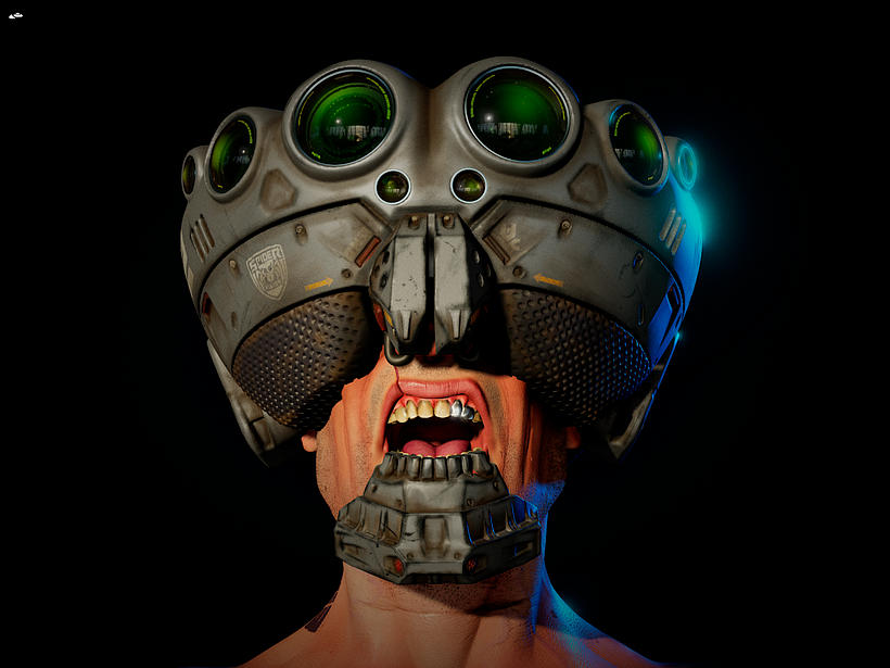 Spider Vision Helmet SPV2 5