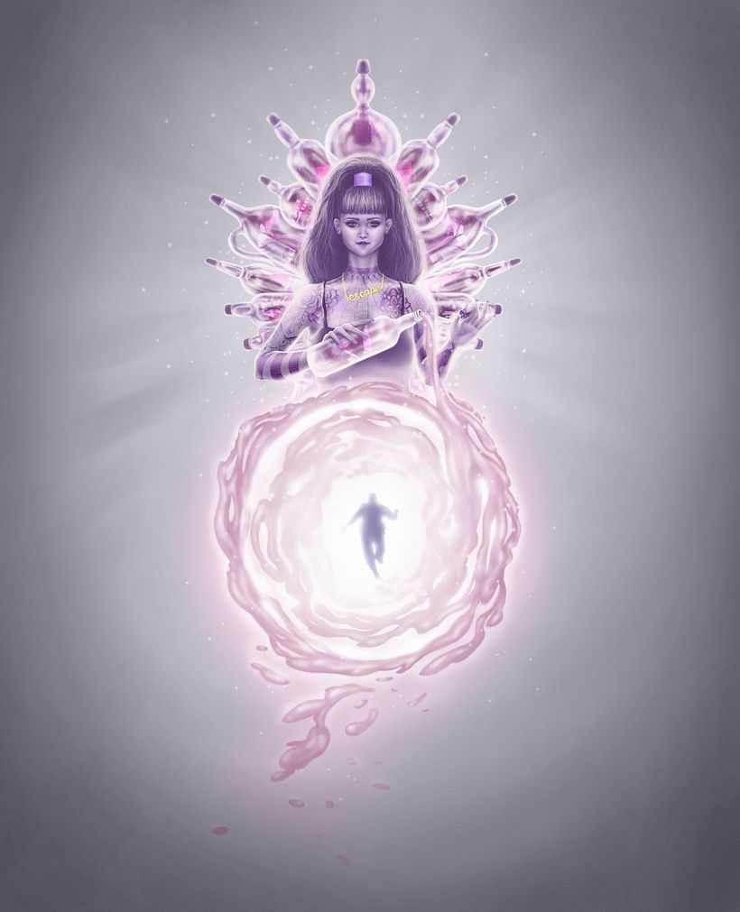 A SERIES OF ILLUSTRATIONS FOR THE STORIES OF SOFIA MIROEDOVA 1