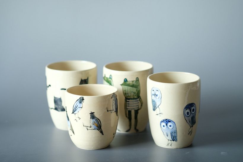 Illustrated dinnerware 2