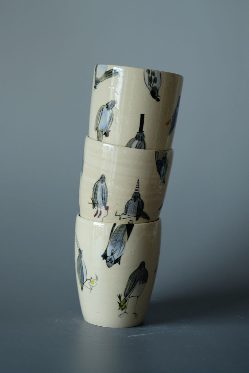 Illustrated dinnerware 6