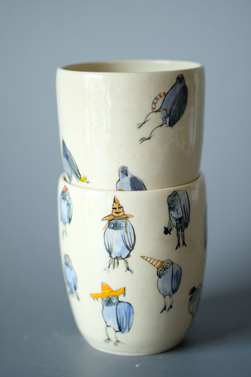 Illustrated dinnerware 10