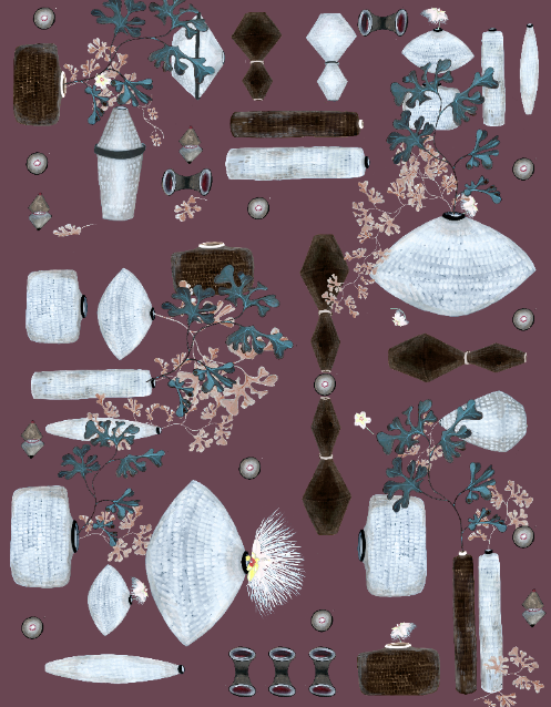 Mi Proyecto del curso: Diseño de estampados contemporáneos: escala, color y composición 1