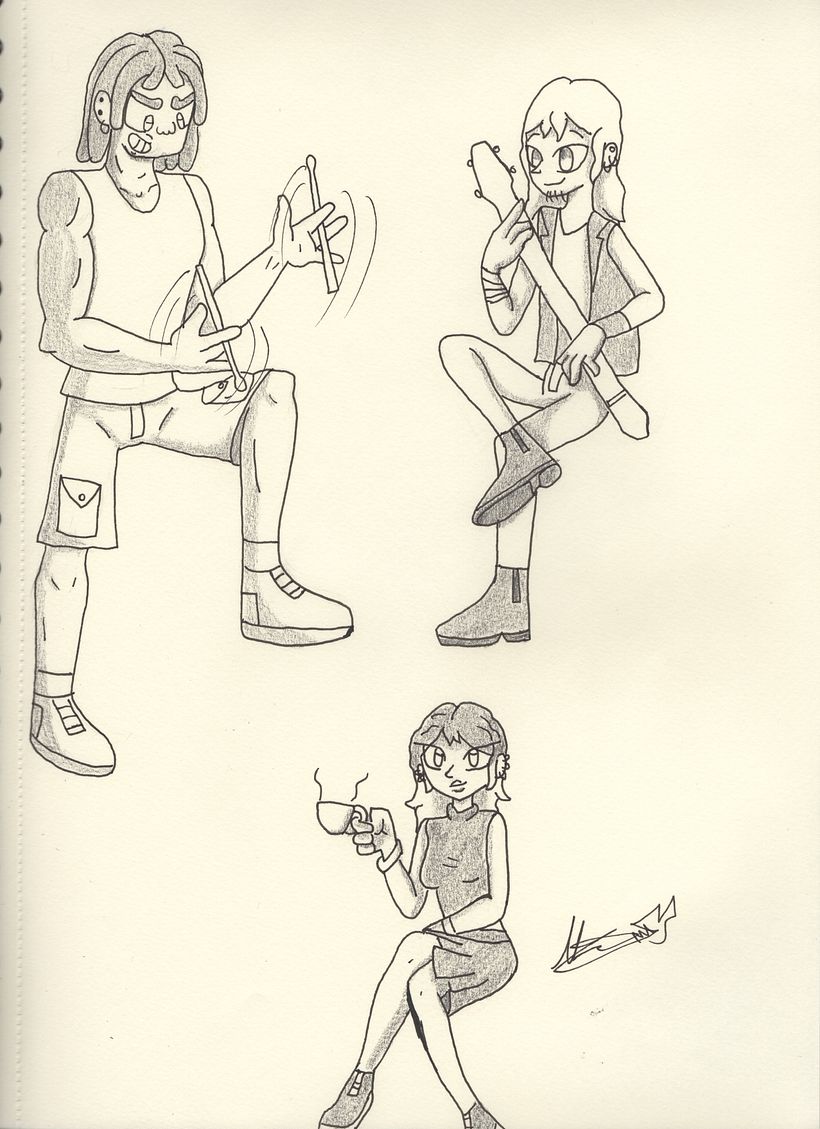 Mi Proyecto del curso: Creación de personajes de estilo cartoon y sus universos 3