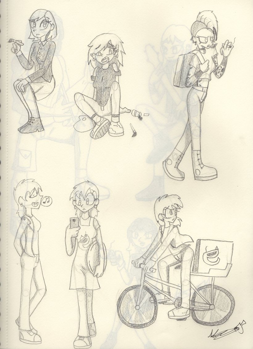 Mi Proyecto del curso: Creación de personajes de estilo cartoon y sus universos 6