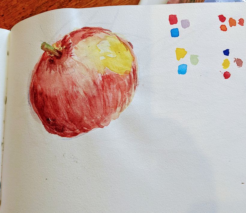 My project in Botanical Watercolor Sketchbook course 10