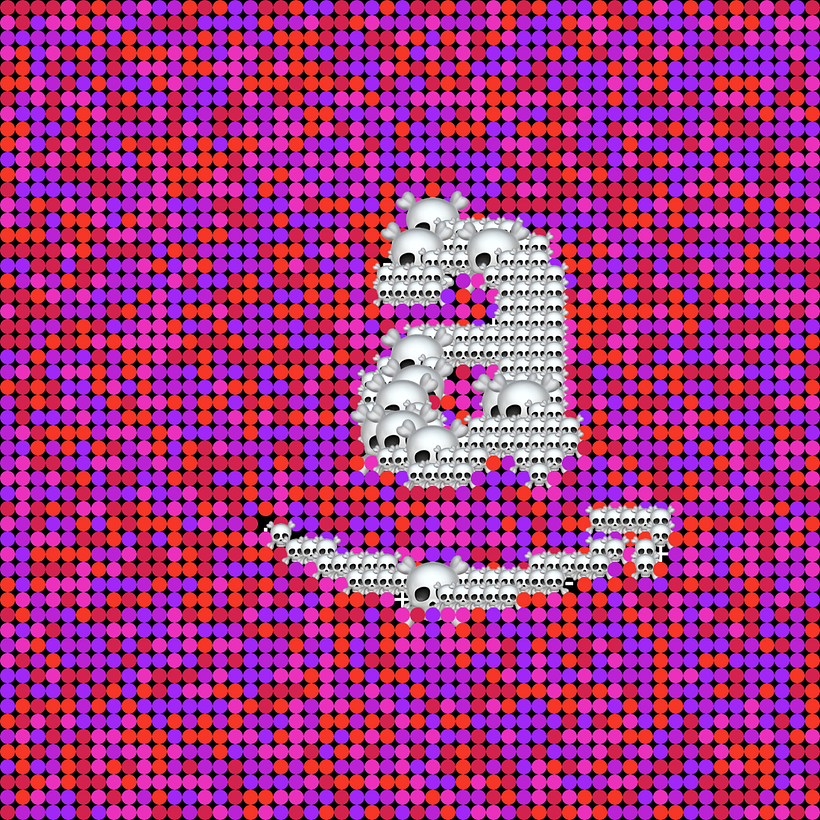 My project in Creative Coding: Making Visuals with JavaScript course 12