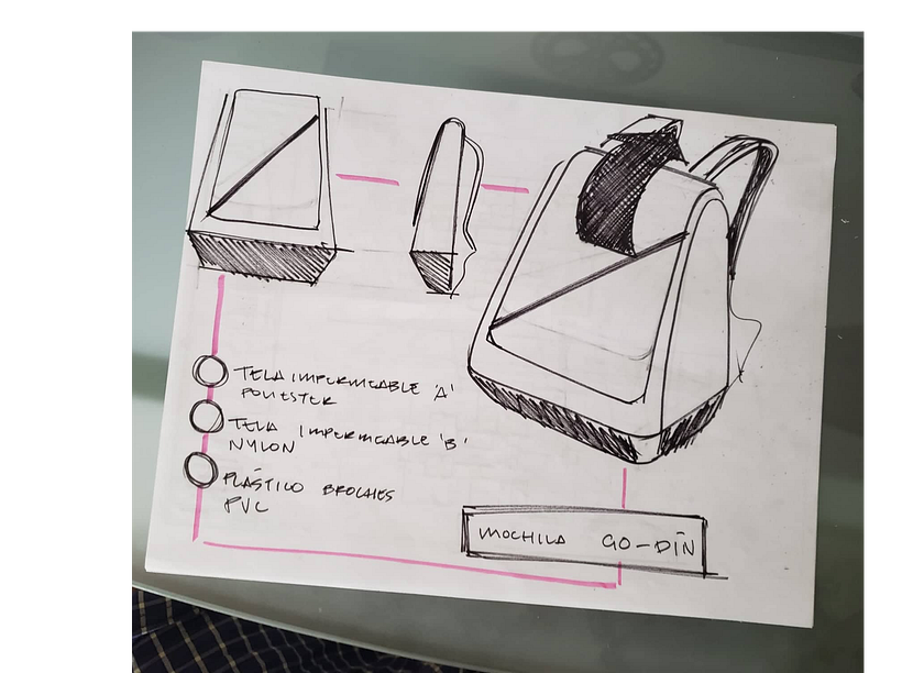 Primer aproximación al boceto final