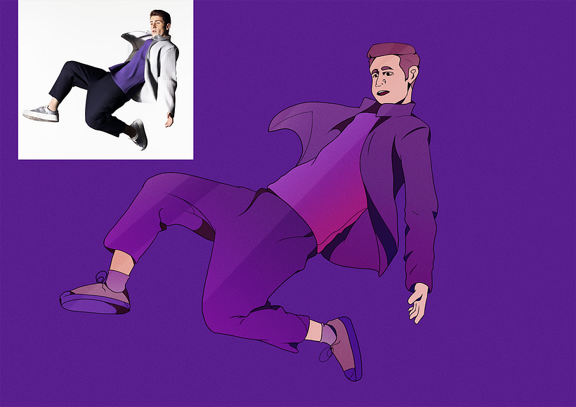 My project in Dynamic Character Illustration course 3