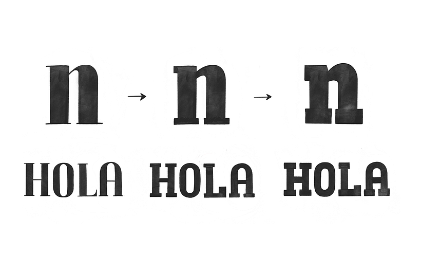 El contraste afecta el peso de las palabras.