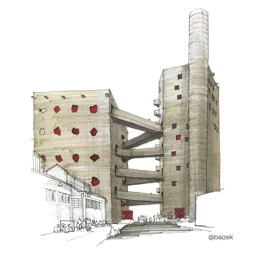 Edificio Sesc Pompeia en Sao Paulo - Brasil 3