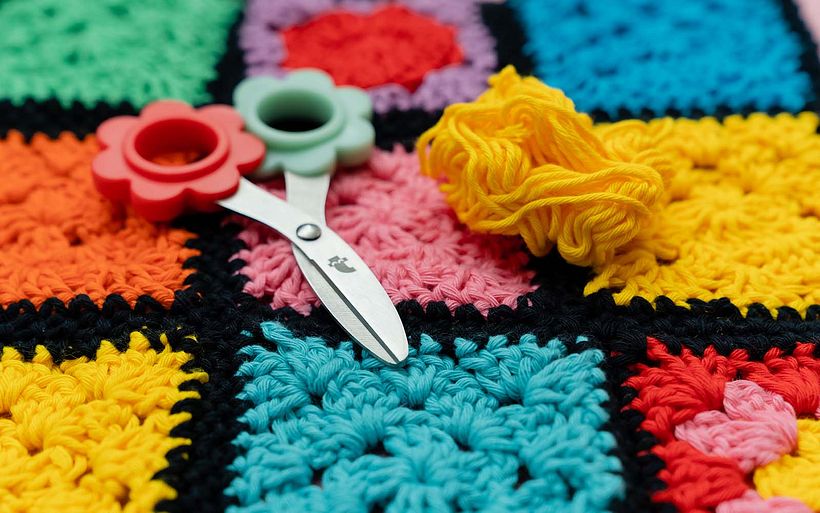 With all your tools assembled, you can begin forming squares and deciding on your unique design.