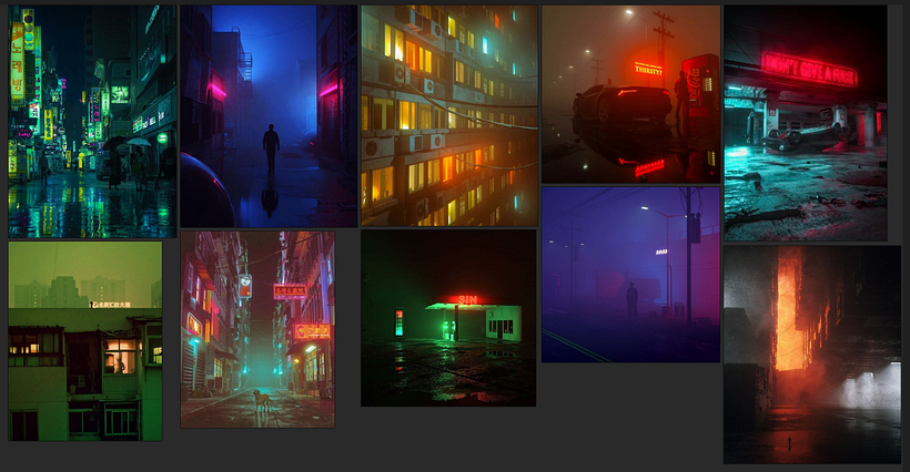 Lighting and mood research and reference