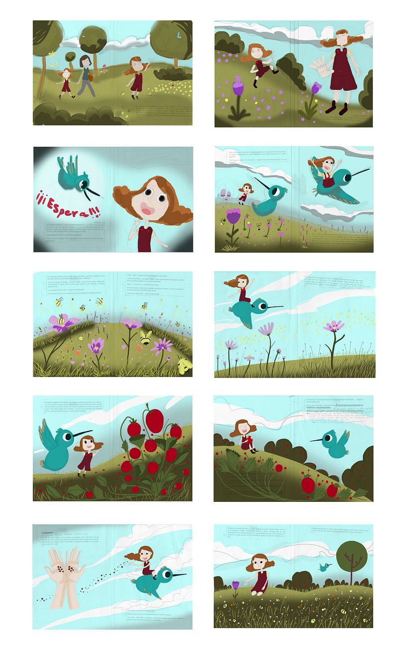 Estudio de paleta de colores