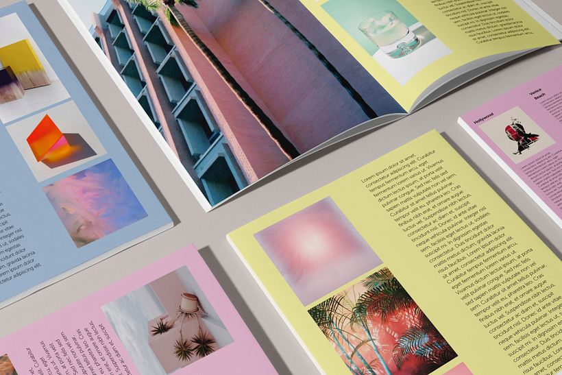 "LA places"- Magazine in Editorial Design 101 course_tatevghulyan 2
