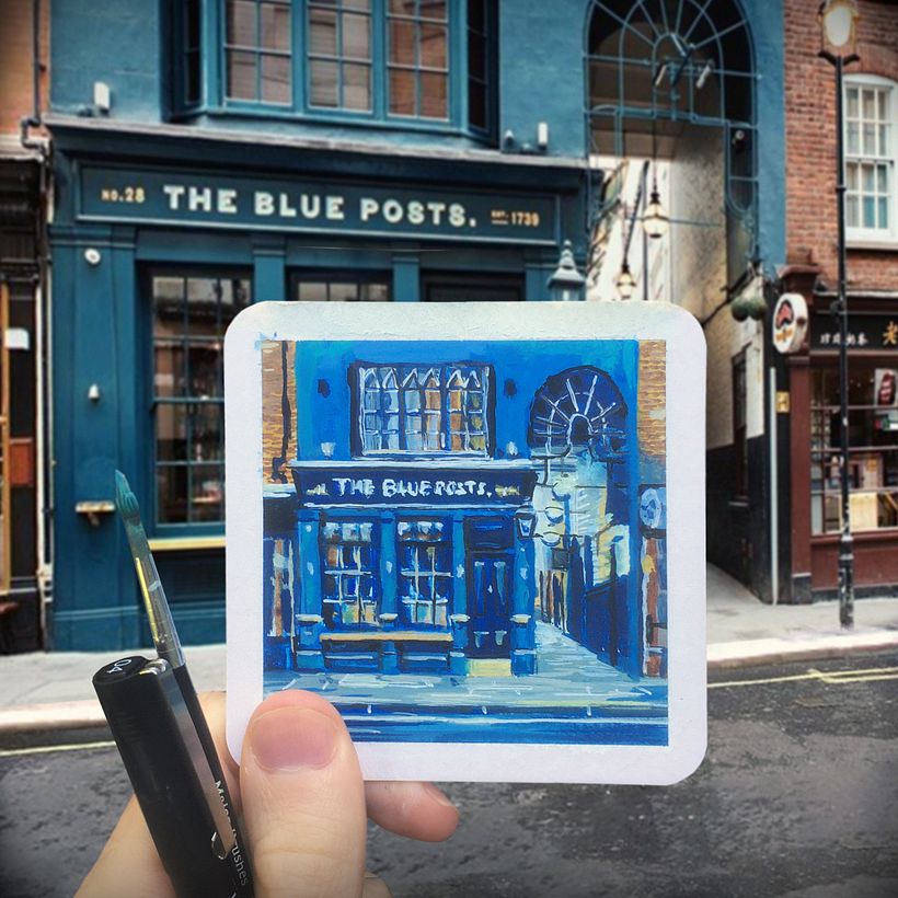 The Blue Post, Soho London