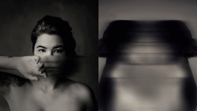 Trabalho de Danny Bittencourt, que ministra o curso 'Autorretrato fotográfico Fine Art'