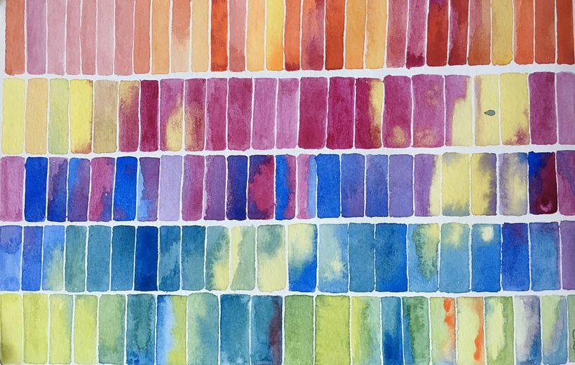 My project in Modern Watercolor Techniques course 4