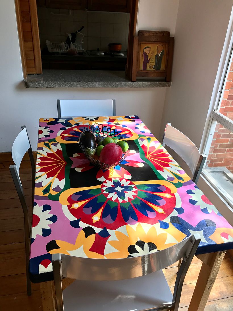 Así restaure mi mesa