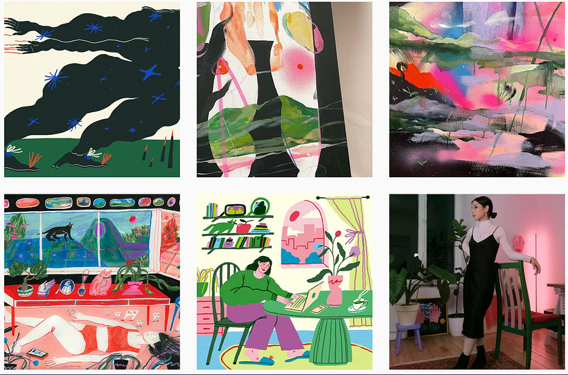 Instagram de Livia Fălcaru.