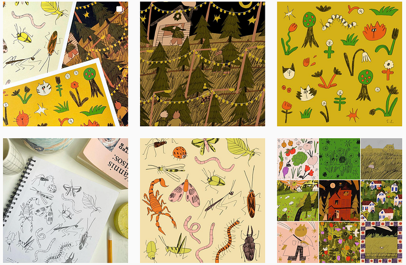 Instagram de Sarah Lasater.