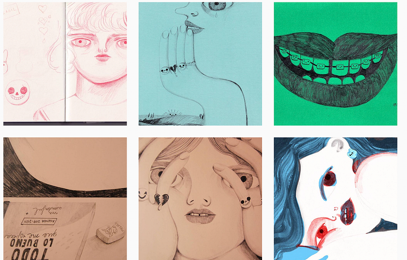 Instagram de Coco Escribano.