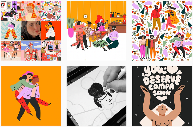 Instagram de Sara Tomate.