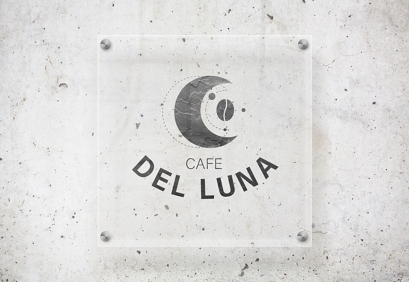 Logotype : Cafe del luna 4