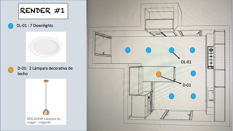 Mi Proyecto del curso: Diseño de iluminación para espacios interiores 2