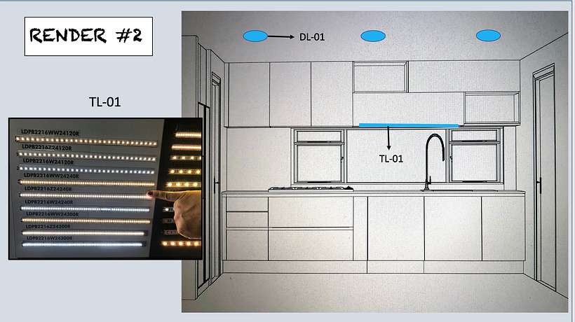 Mi Proyecto del curso: Diseño de iluminación para espacios interiores 3