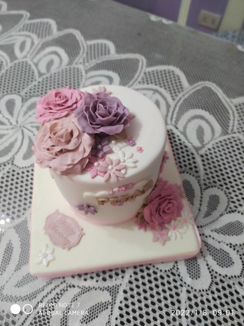 Rosas de azúcar estilo básico 