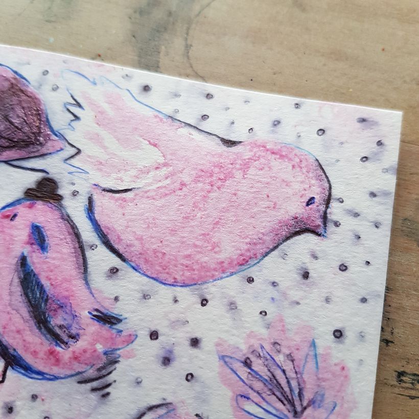 My project in Creative Illustration: Play with Unexpected Materials course 18