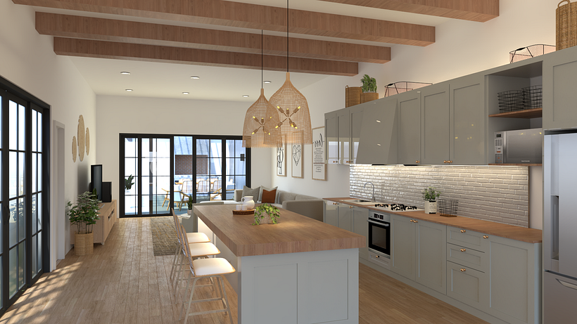Mi Proyecto del curso: Visualización arquitectónica con V-Ray para SketchUp 1