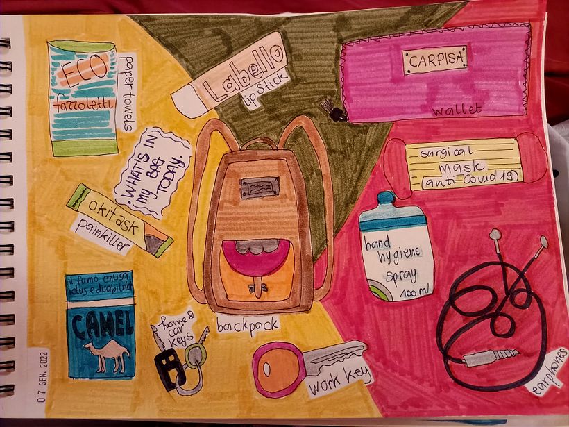Il mio progetto del corso: Diario illustrato: un'abitudine per vivere ogni giorno con consapevolezza 2