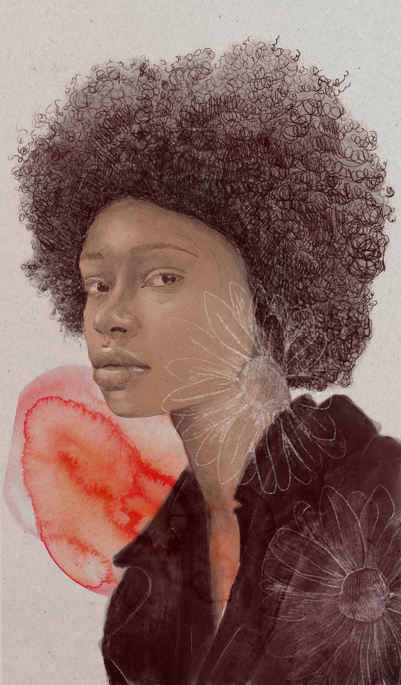 Mi Proyecto del curso: Retrato ilustrado con Procreate 1