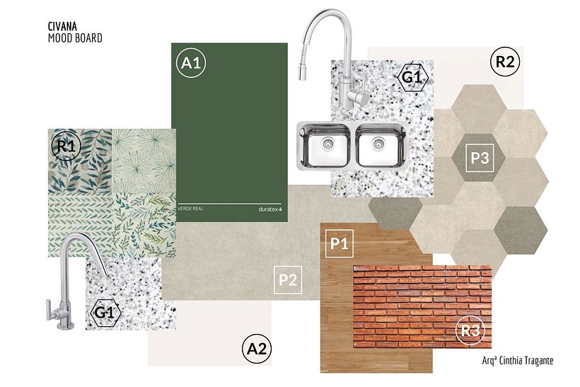 Meu projeto do curso: Fundamentos do design de interiores: domine cores e texturas  3
