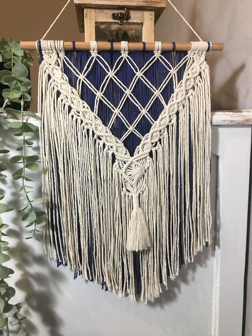 Meu projeto do curso: Macramê: nós básicos e complexos 2